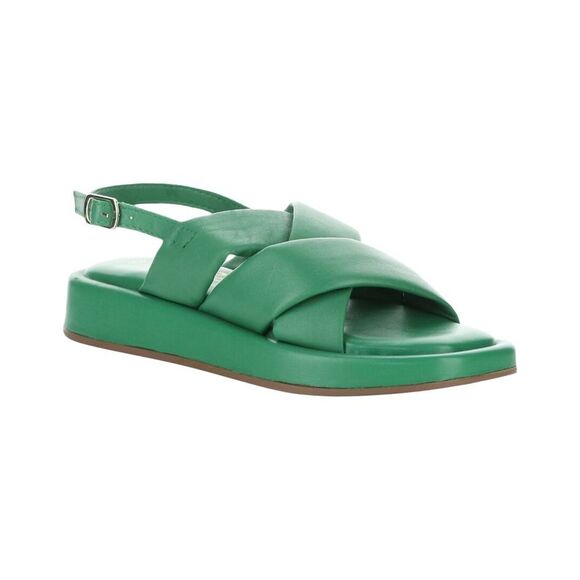 BOS & CO Shoes - Bos. & Co. Blitz Leather Sandal, Green